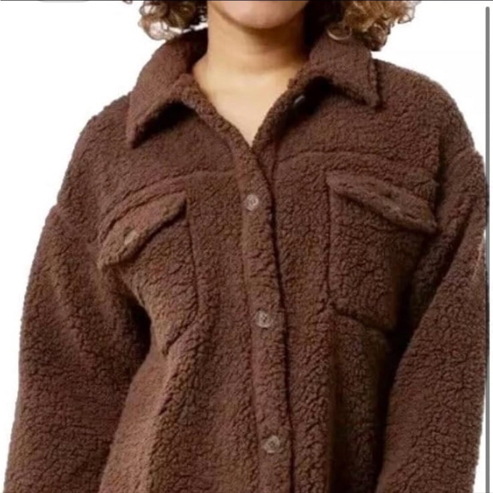 32 Degrees Ladies' Cozy Shirt Jacket Size M/L NWT